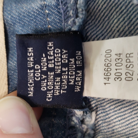 GAP Women's Vintage Jean Shorts Size 6 - Light washed - Picture 7 of 7